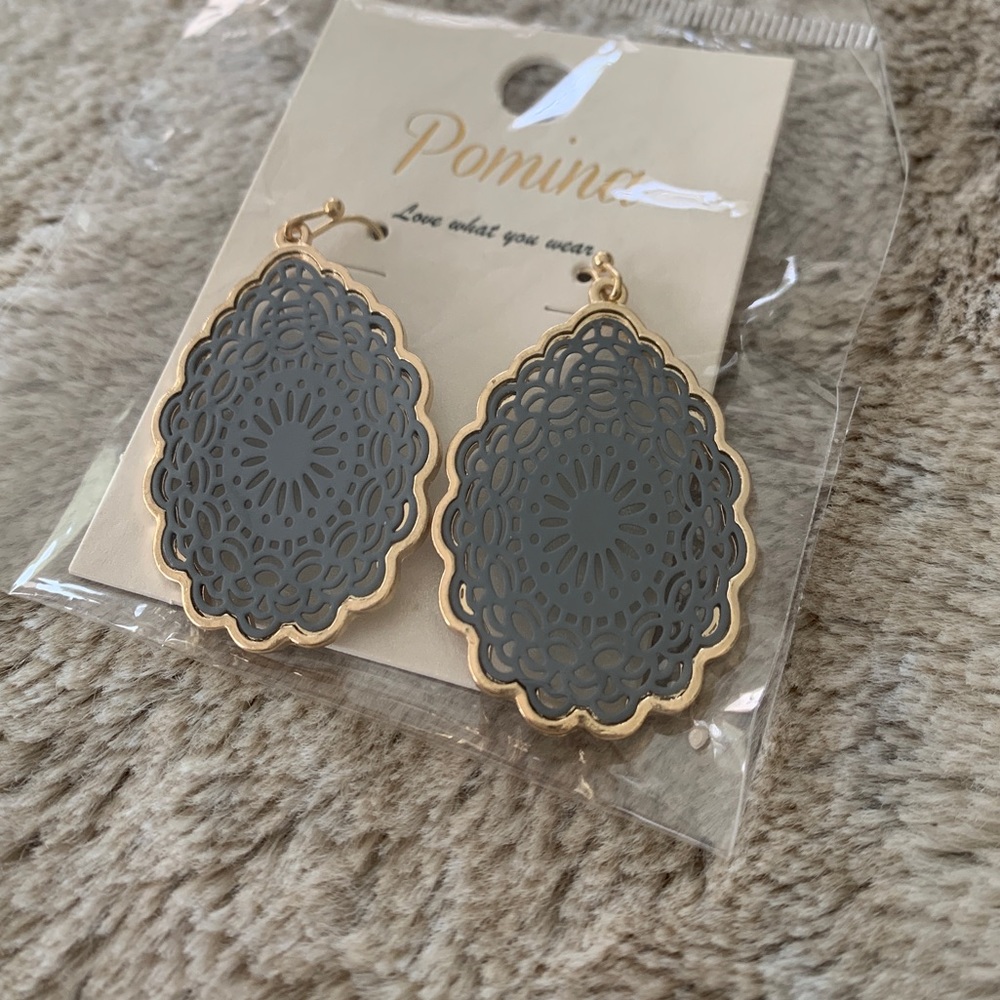 Mandala inspired earrings ✨